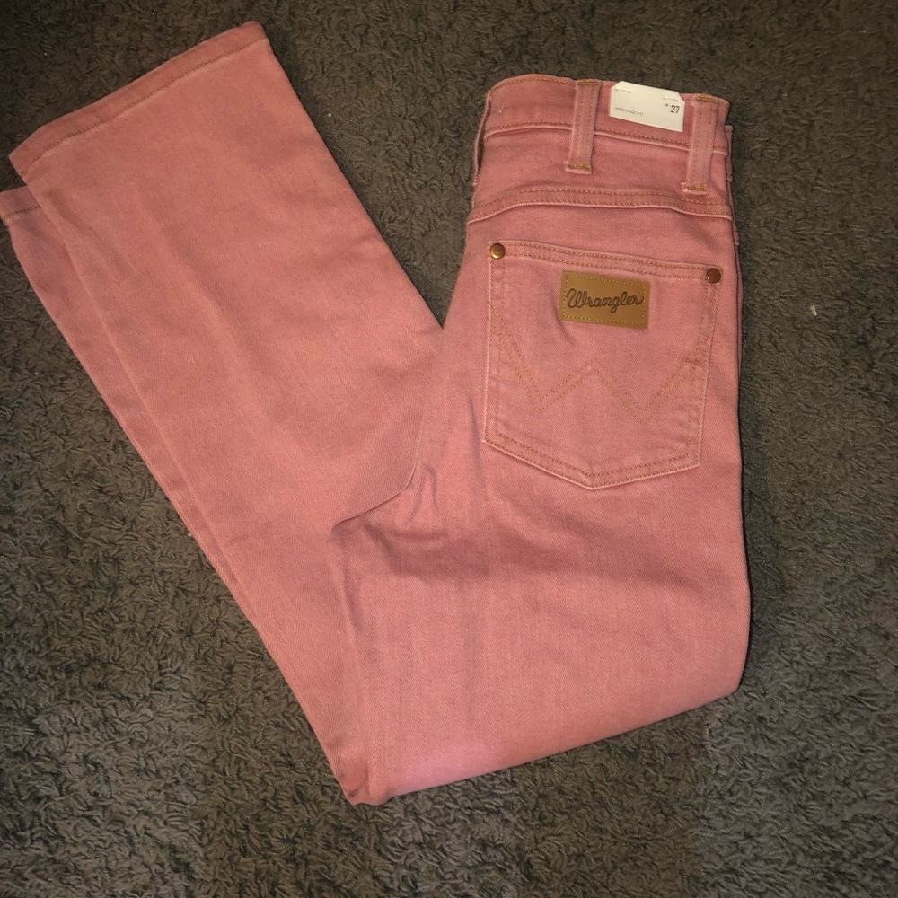 Wrangler high waisted jeans